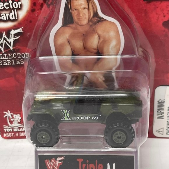 WWF TRIPLE H  Radical Rides Collector Series Truck 1998 Toy Island. New - Picture 3 of 7